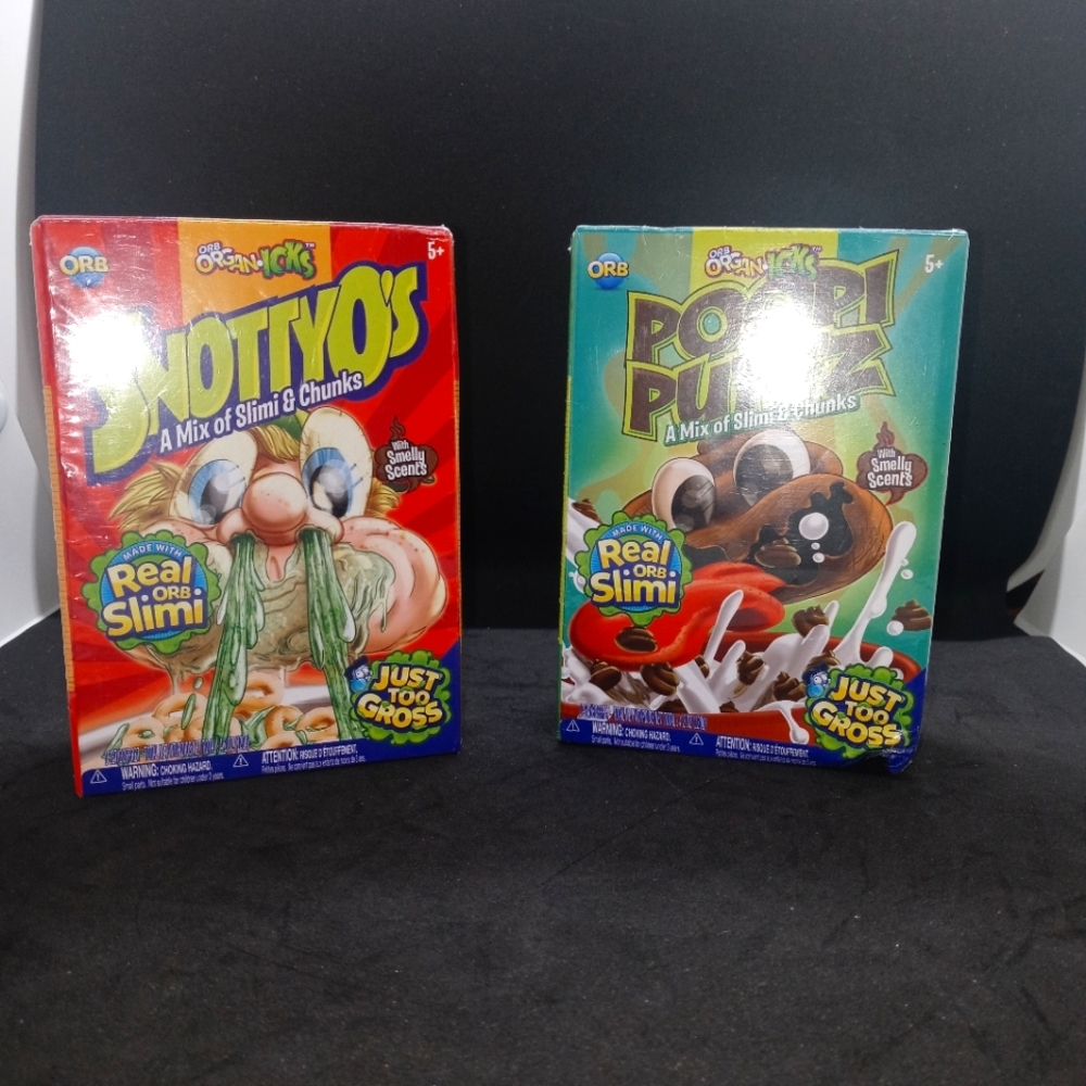 ORB ORGANICK SNOTTYO'S & POOPI PUFFZ SLIMI